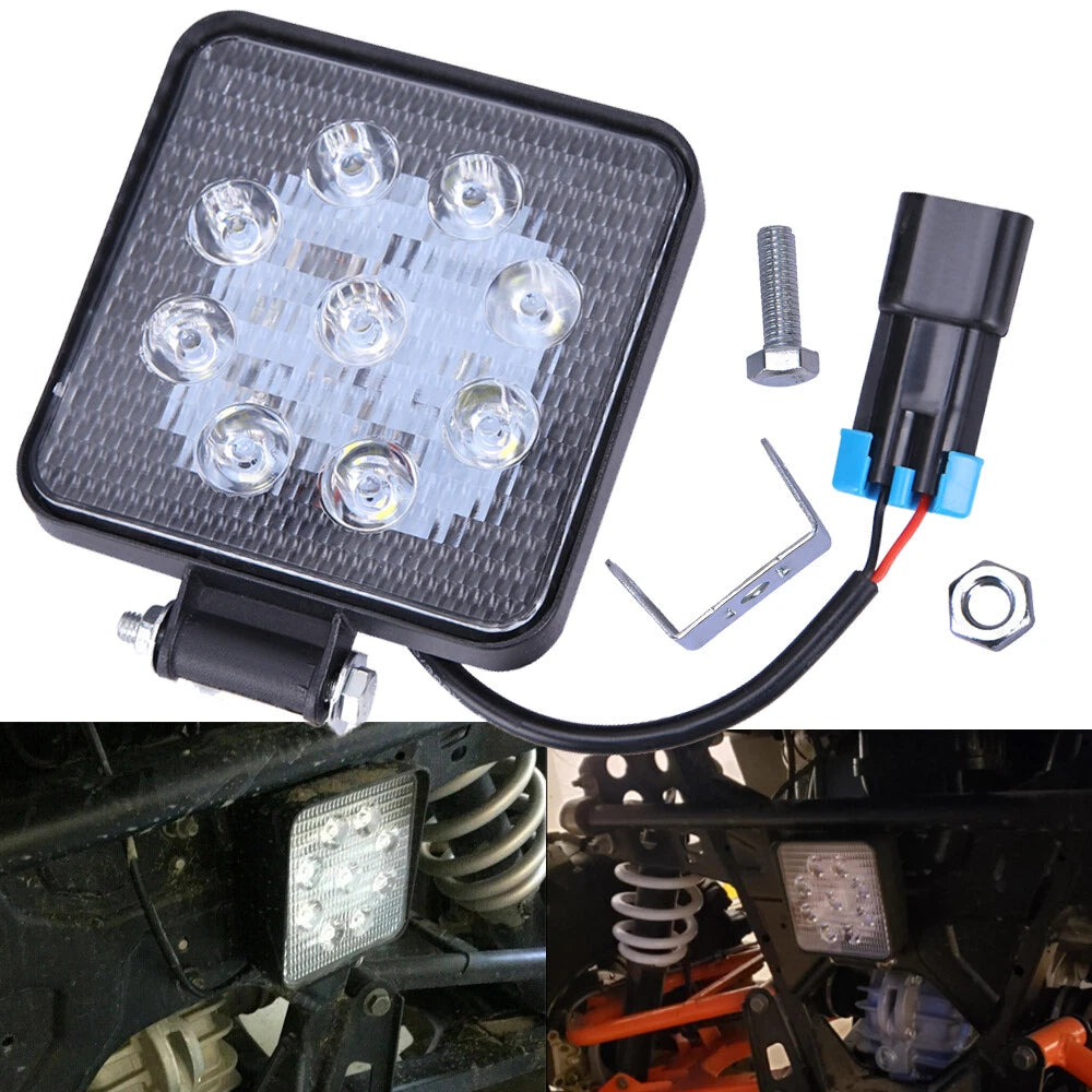27W Back-Up Reverse Light for Polaris Ranger Crew XP 1000 (2018–2024)