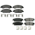 Set of 4 Akebono ProACT Ceramic Brake Pads for Cadillac Chevrolet GMC