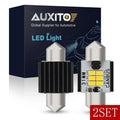 Set of 4 White 31MM CANBUS Error Free 3020SMD LED Dome Bulbs for Universal