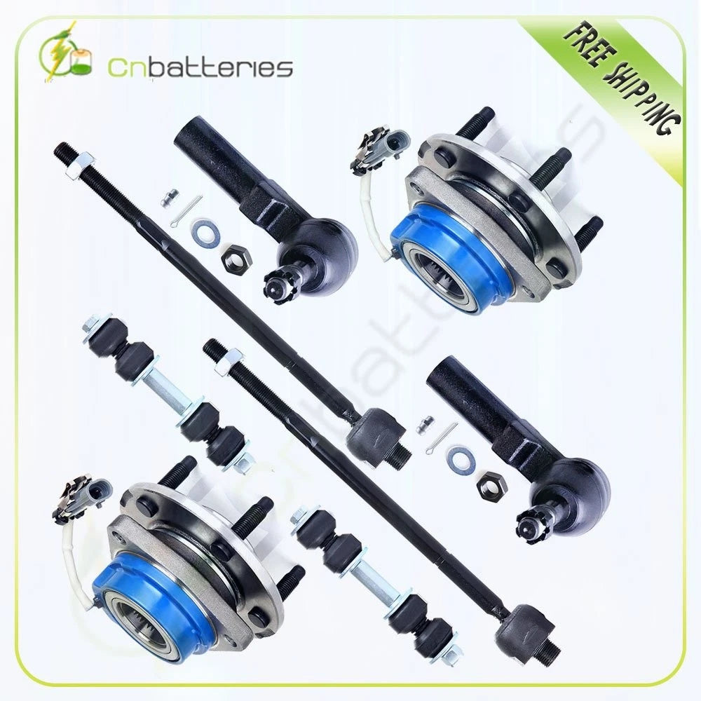 8Pc Sway Bar Tie Rod Kit for Buick Park Avenue Riviera Cadillac Deville Pontiac