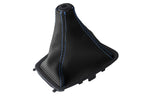 Carbon Fiber Manual Boot Cover for Nissan Skyline R32 (1989–1993) Blue Stitch