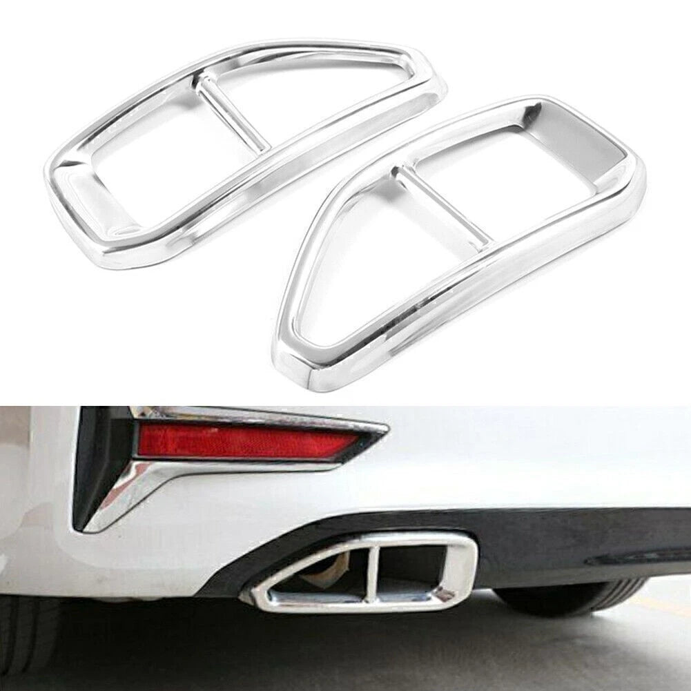 Exhaust Muffler Tip Tail Pipe Cover Trim for BMW 3 Series G20 G28 (2019–2023) Chrome