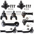 Set of 9 Ball Joints & Tie Rods for Mazda B2200 (1987–1991)