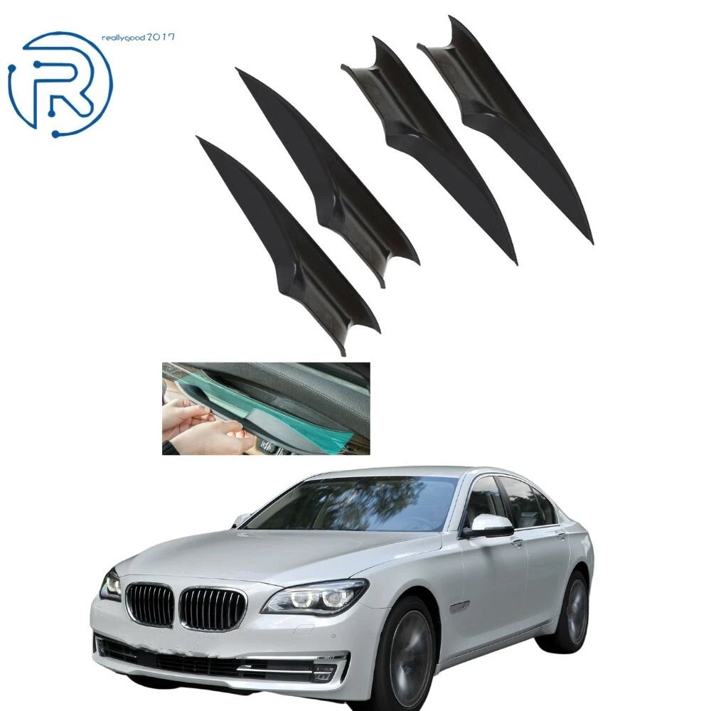 Set of 4 Door Inner Handle Pull Carrier Covers for BMW 7 Series (2010–2015)