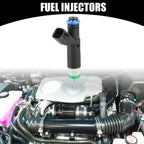 Fuel Injectors for Ford F-150 (2004–2008) - Metal Black