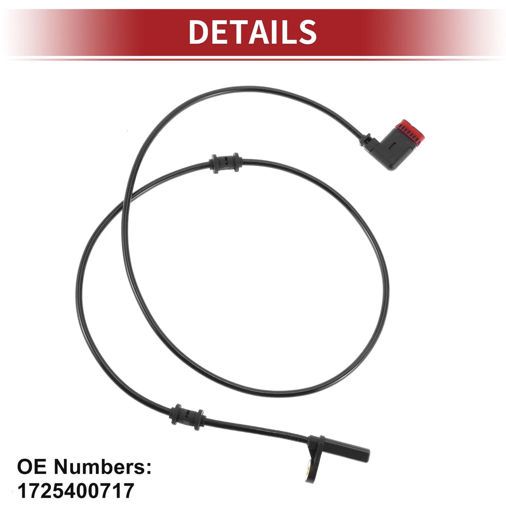 ABS Wheel Speed Sensor No. 1725400717 for Mercedes-Benz SLC43 (2017–2020)