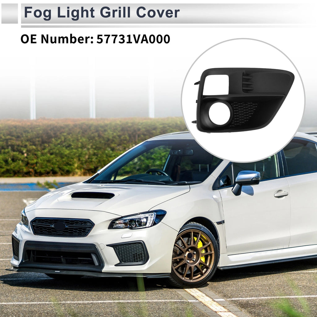 1pc Fog Light Grill for Subaru WRX (2015–2017) No. 57731VA000 Black