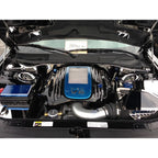Polished Stainless Firewall Cover with Chrome Cap for 2008-2011 Dodge Challenger SRT8