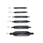 6PCS Chamfering Tool Set HSS Countersink Center Drills 1-5mm