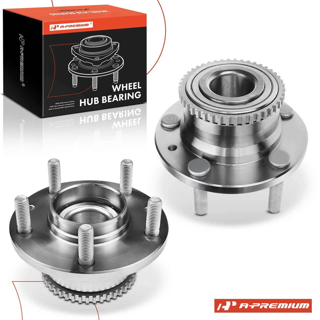 2X Rear Wheel Hub & Bearing Assembly for Ford Fusion (2006–2012)