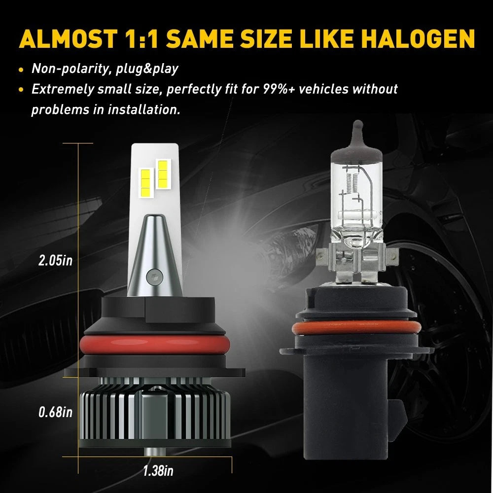 AUXITO 9007 HB5 LED Headlight Conversion Kit for
