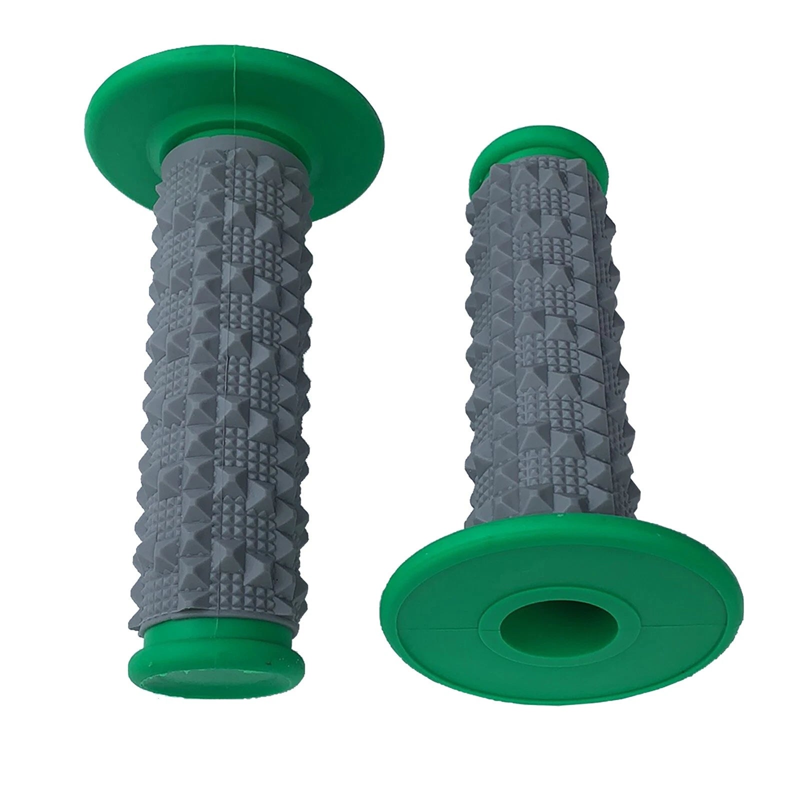 Green Hand Grips for MX Motorbike ATV Dirt Bike (22mm 7/8")