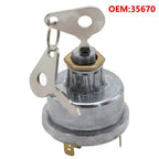 4 Position Ignition Switch for Diggers and Plant Applications