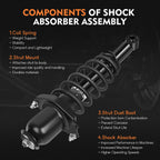2X Complete Struts and Springs for Toyota Corolla (2009-2013)