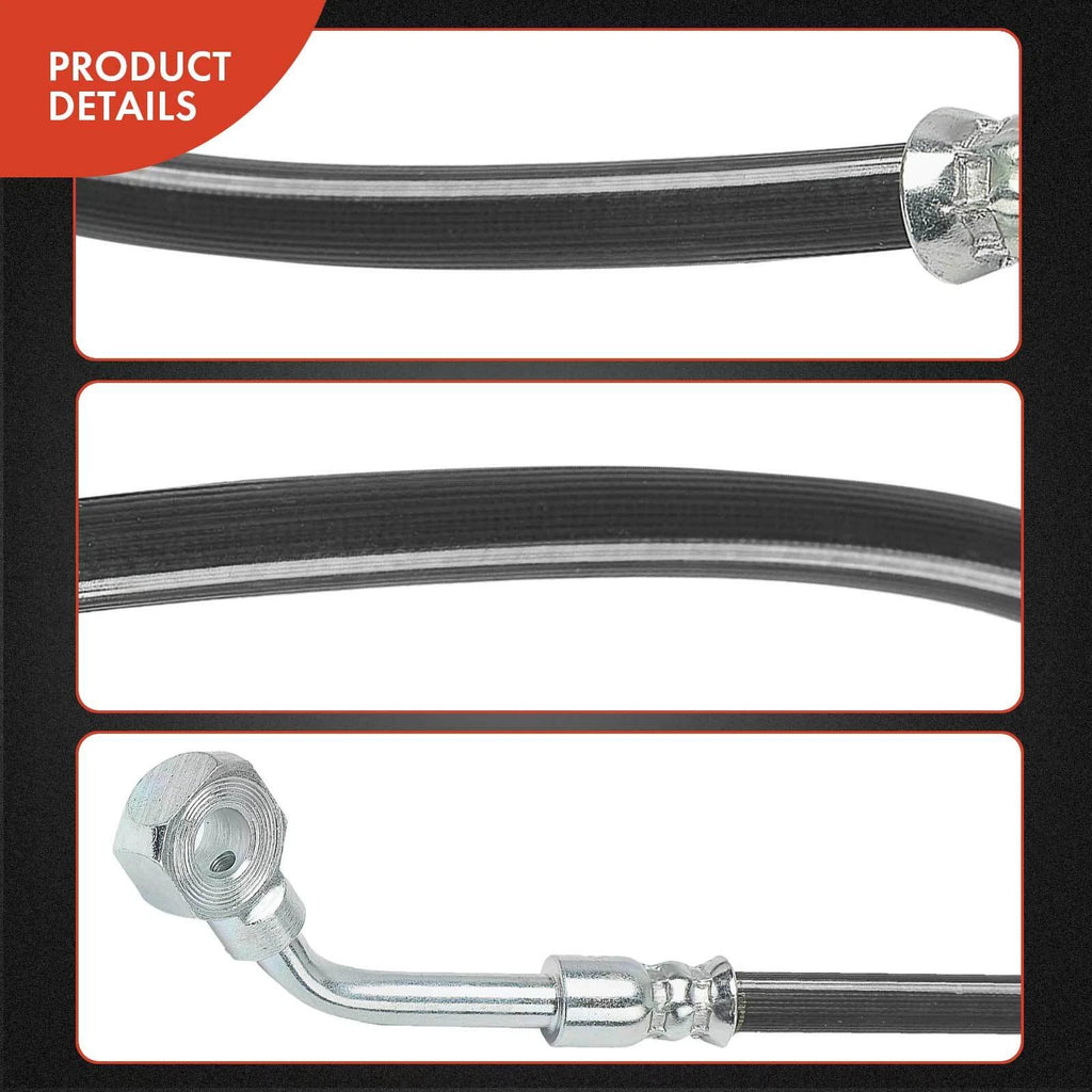 Front LH Brake Hydraulic Hose for Chevy Express GMC Savana 1500 (1996–2002)