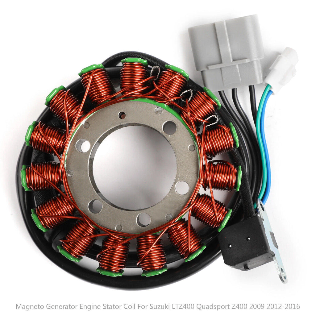 Magneto Generator Stator Coil for Suzuki LTZ 400 Quadsport Z400 (2009–2016)