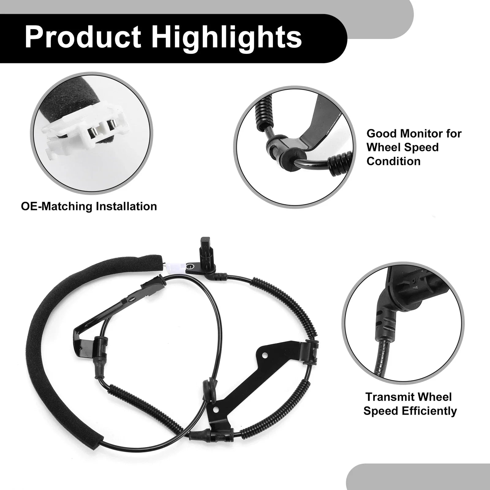 ABS Wheel Speed Sensor for Hyundai Santa Fe (2013-2018)