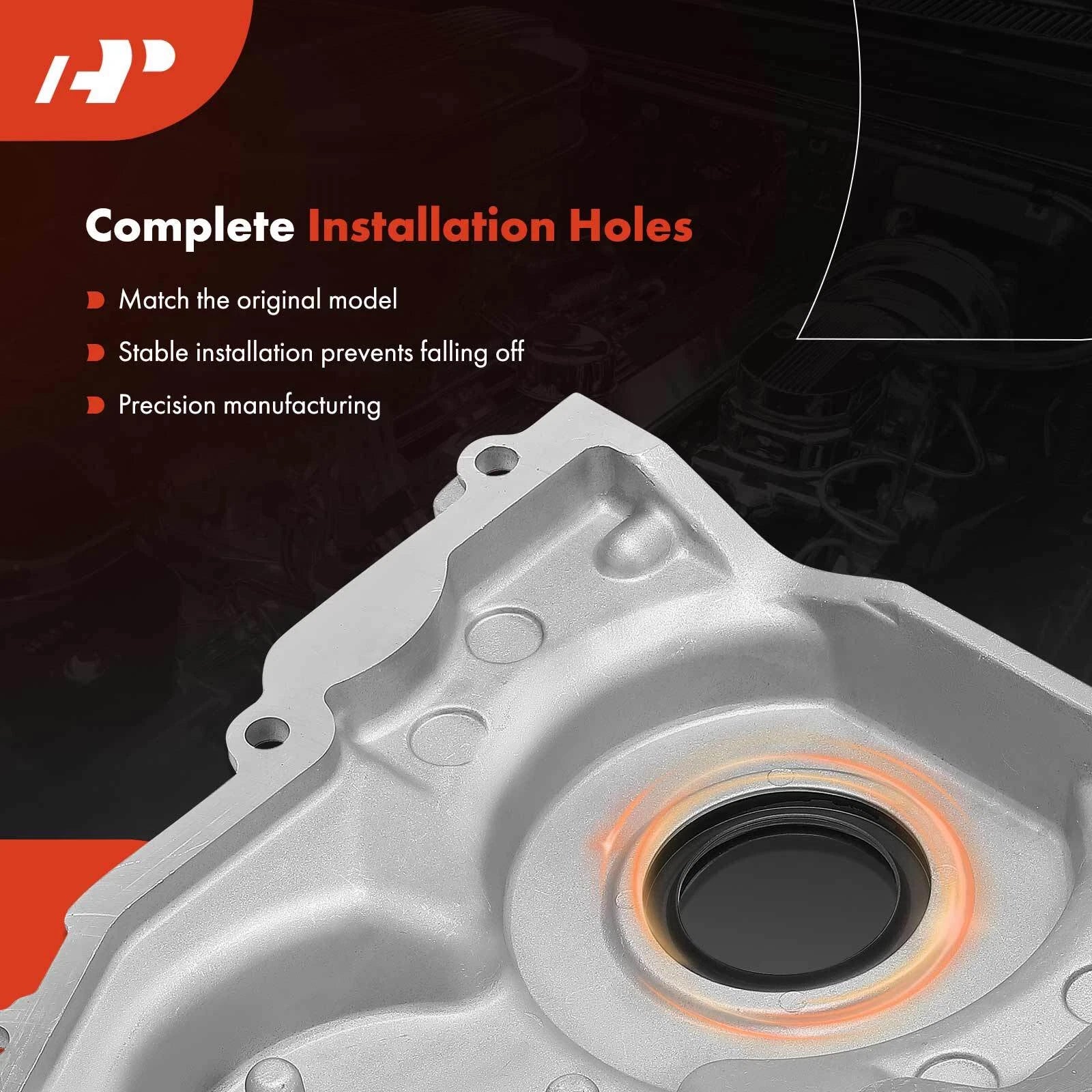 Engine Timing Cover for Chevrolet Silverado 2500 HD (2007-2014)