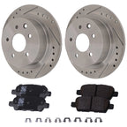 Brake Disc Rotors and Pads Kit for Nissan Maxima Altima (2002–2006)