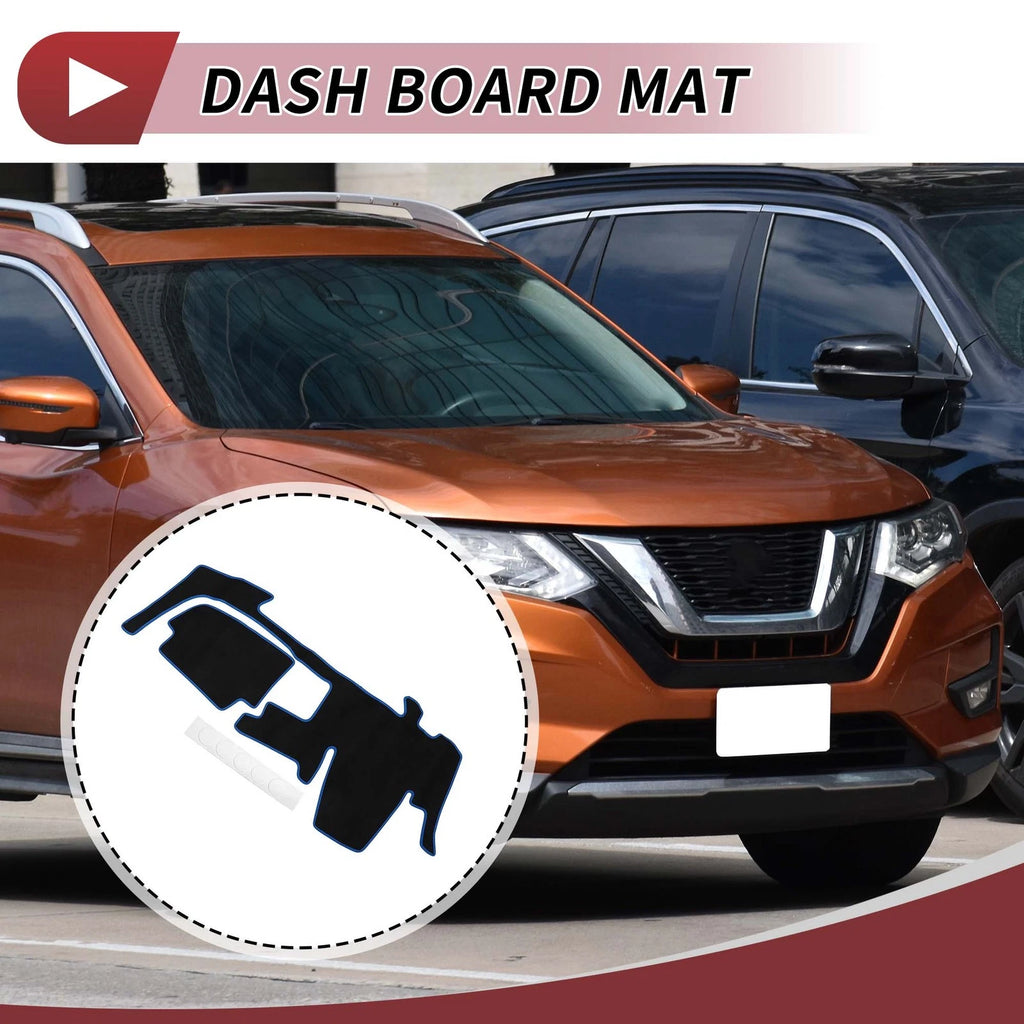 Dashboard Dash Cover Mat for Nissan Lukes 40 Series B44A (2020–2024) Black Blue