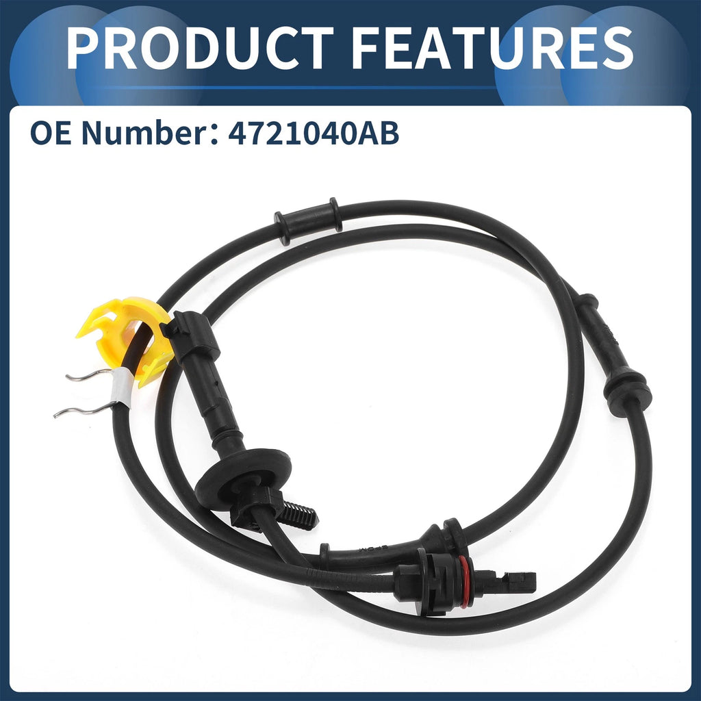 ABS Wheel Speed Sensor No. 4721040AB for Chrysler Grand Voyager (1996–2007)