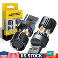 2X AUXITO 7443 Switchback LED White Amber Turn Signal/DRL Bulbs for