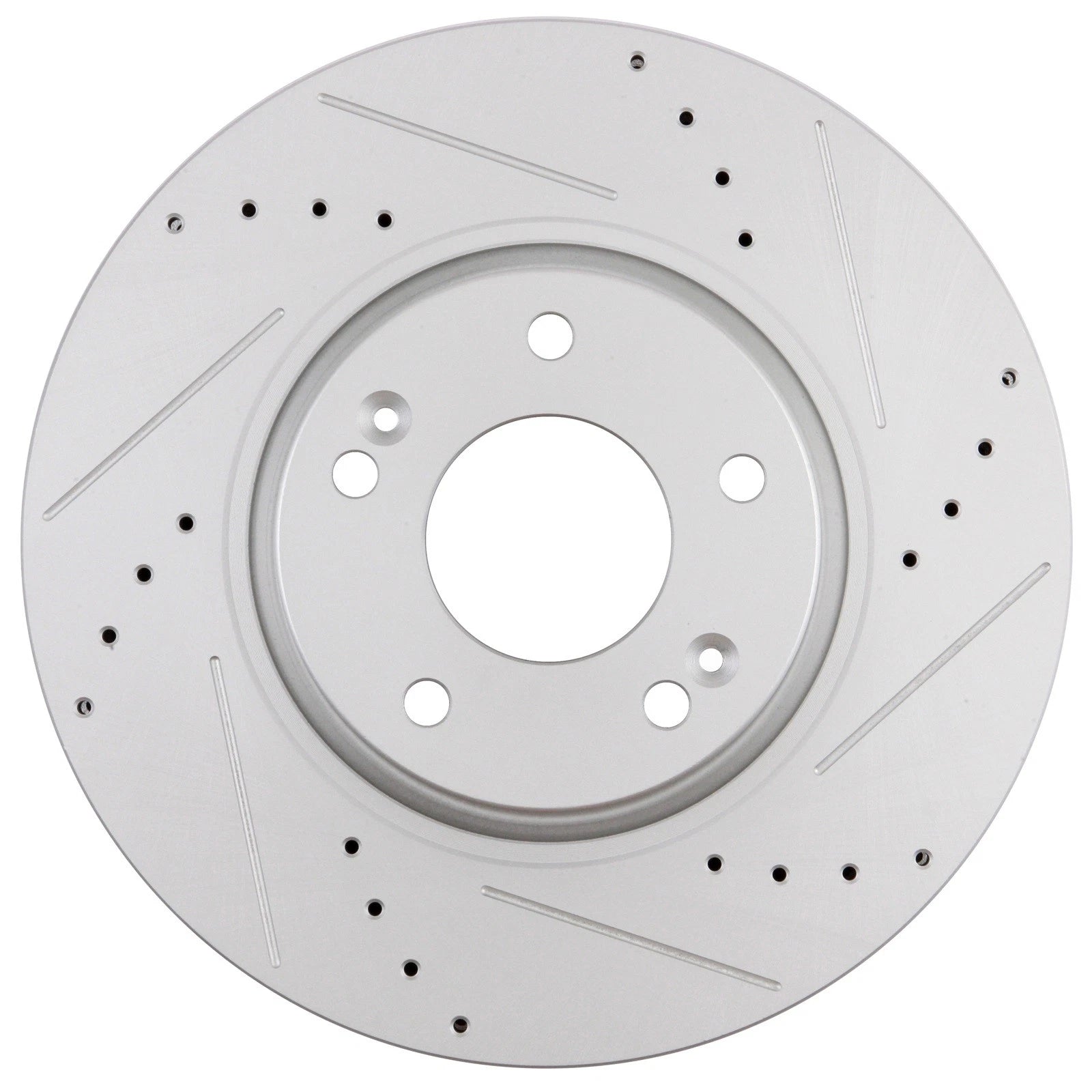 Drilled and Slotted Brake Rotors for Hyundai Veloster, Kia Forte (2005–2017)