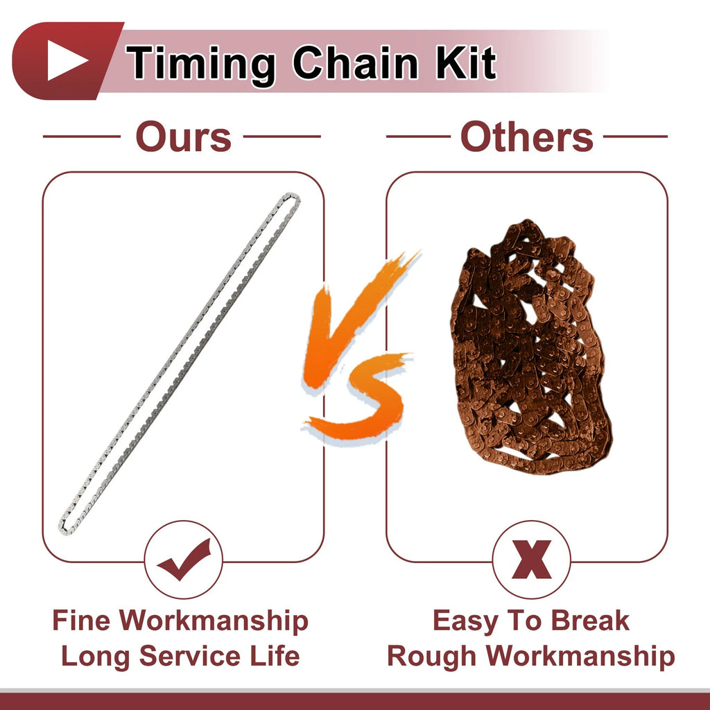 Timing Chain Kit No. 14401PPA004 for Honda Accord CR-V Acura TSX 2.4L (2003–2012)