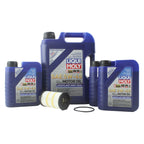 Engine Oil Change Kit 5W40 for Audi A8 Quattro (1994–2002) - 8L Liqui Moly, Wix