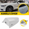 Front Left Door Handle Key Cap Cover Bezel for Ford Mustang (2015–2022) - White