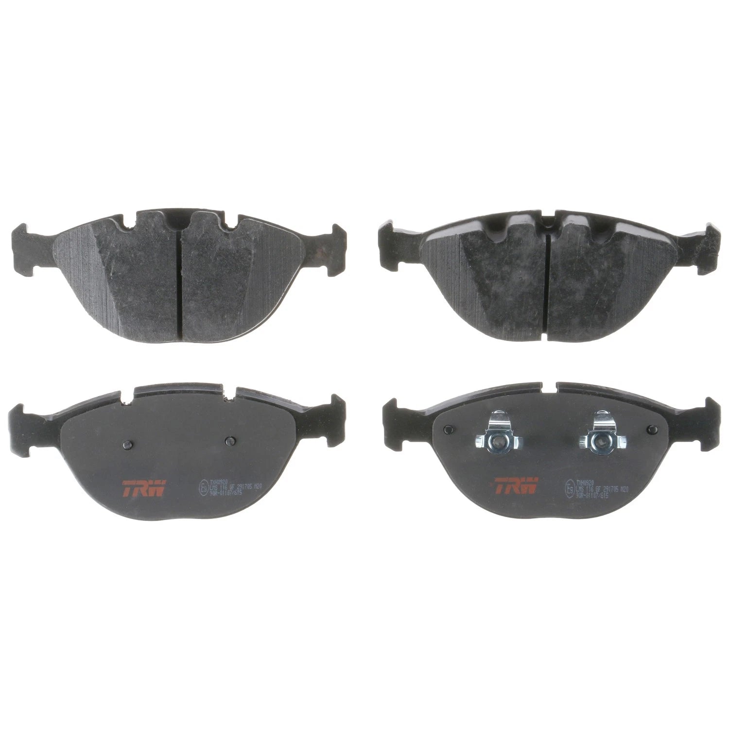 Set of 4 Disc Brake Pads for BMW X5 (2002–2006)