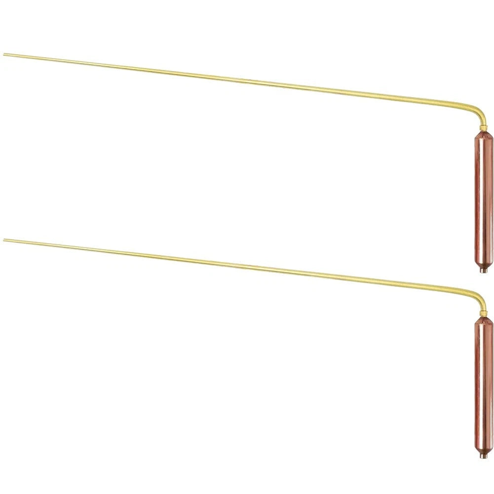 Set of 2 Copper Dozing Rods for Paranormal Investigation