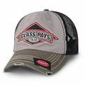 Peterbilt Motors Cap for Peterbilt (Class Pays Mesh Gray/Green)