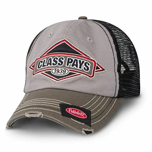Peterbilt Motors Cap for Peterbilt (Class Pays Mesh Gray/Green)