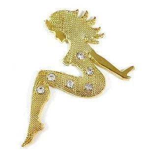 3D Bling Girl Stickers for Car Motorcycle ATV Quad Dirt Bike (Universal)