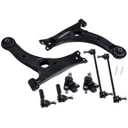 8PC Front Lower Control Arms with Ball Joints for Pontiac Vibe Matrix (2003–2008)