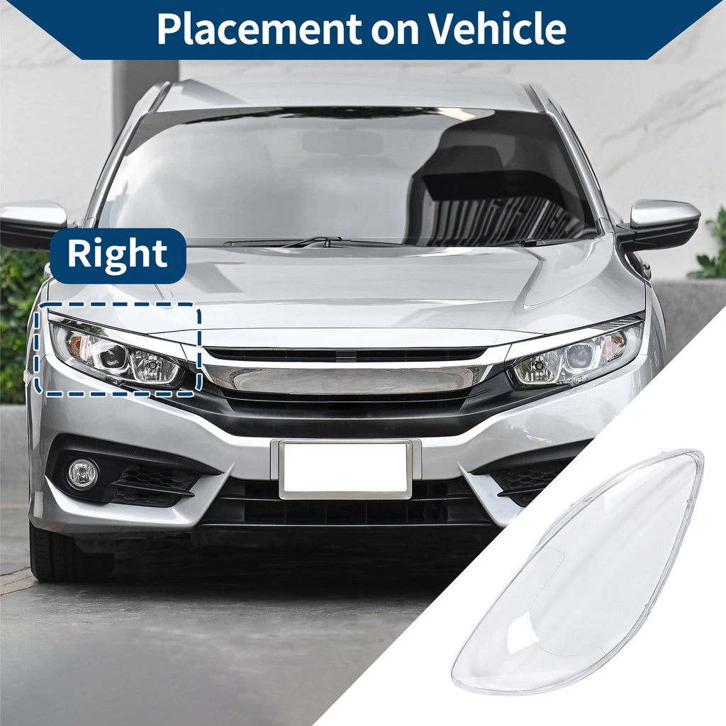 Headlight Lens Cover for Mercedes-Benz Viano (6398200261)