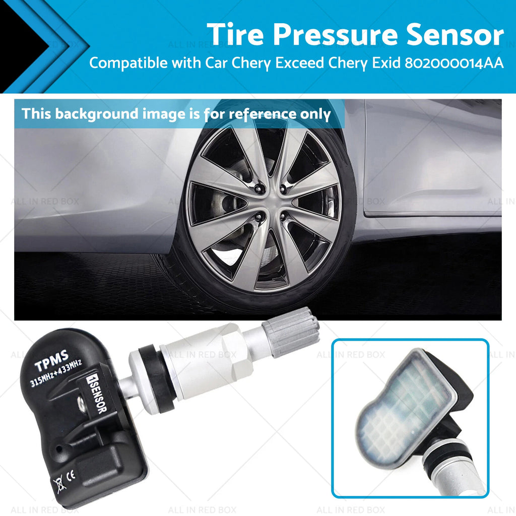 Tire Pressure Sensor for BMW X3 X5 Z4 Chery Exeed (2007–2022) 802000014AA