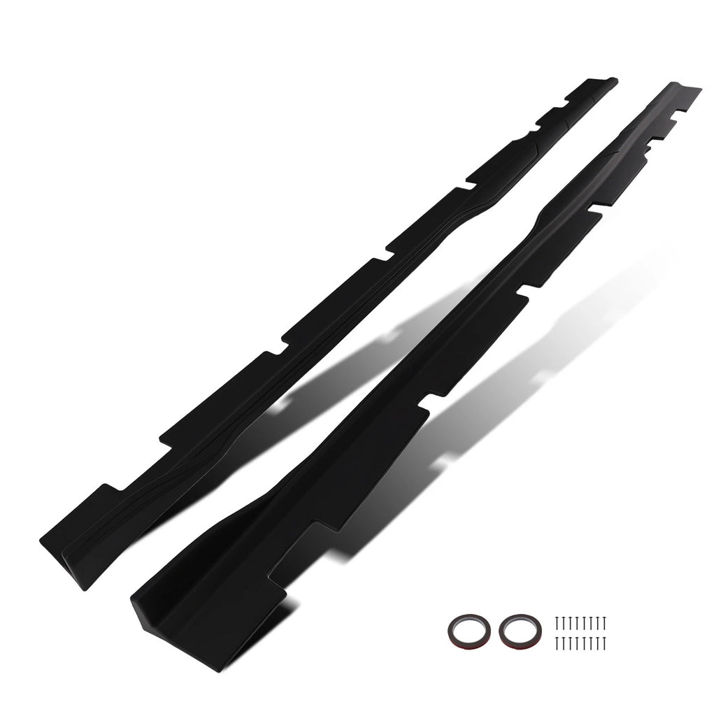 Extension Panel Side Skirt Body Kit for Dodge Charger (2015–2023) Matte Black
