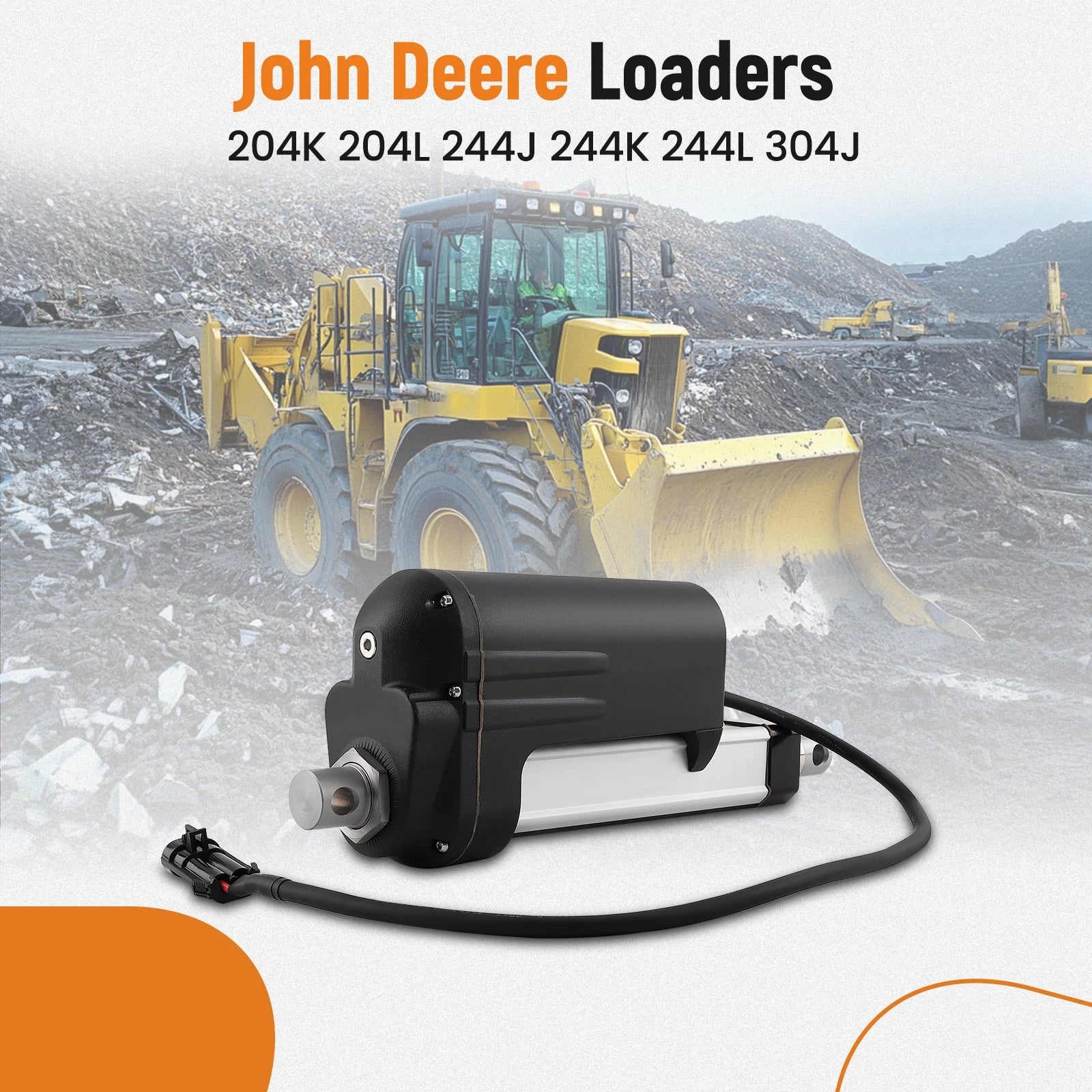 Quick Tach Actuator for John Deere 318D 320D 323D 319D (2003-2015)