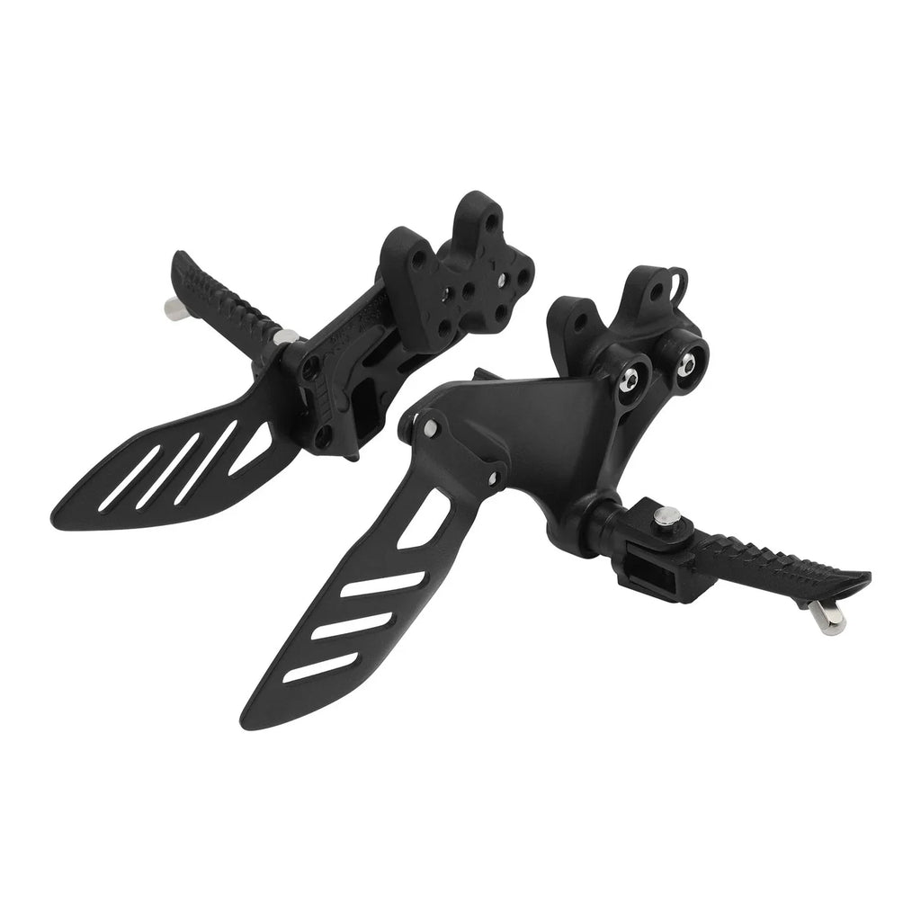 Black Rider Driver Footrests Bracket for Suzuki GSXR600 GSXR750 (2006-2010)