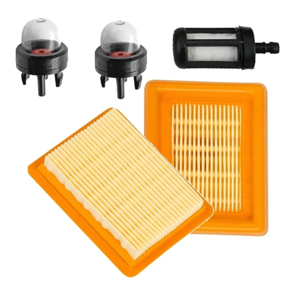 Air Filter Cleaner and Fuel Priming Bulb for Lawn Equipment
