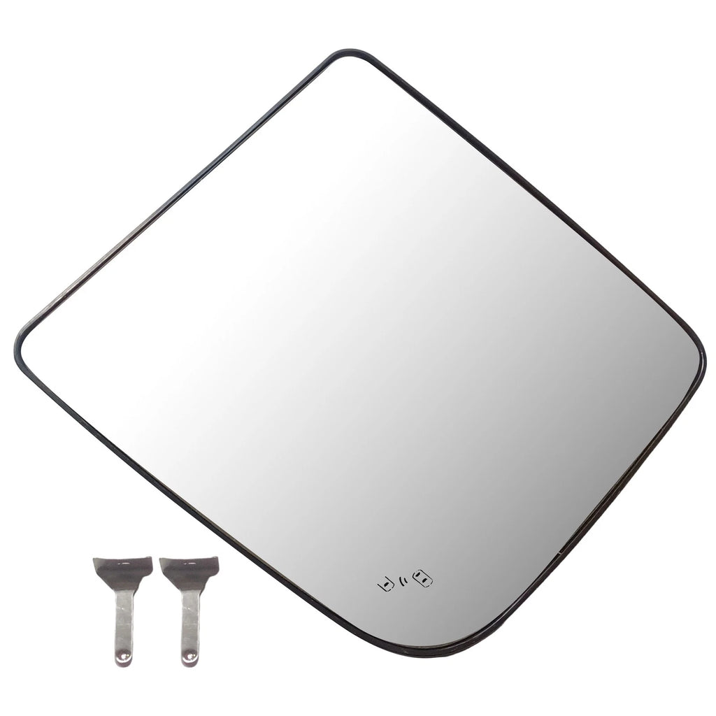 Heated Blind Spot Towing Mirror Glass for Nissan Titan XD (2016–2019)