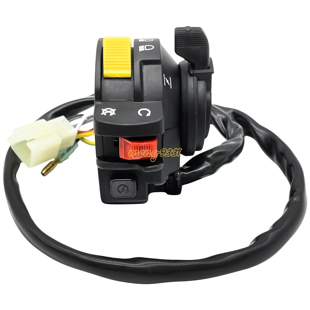 Handlebar Switch Start Stop Headlight for Suzuki LTF250 QuadRunner 250 (1988–1989)