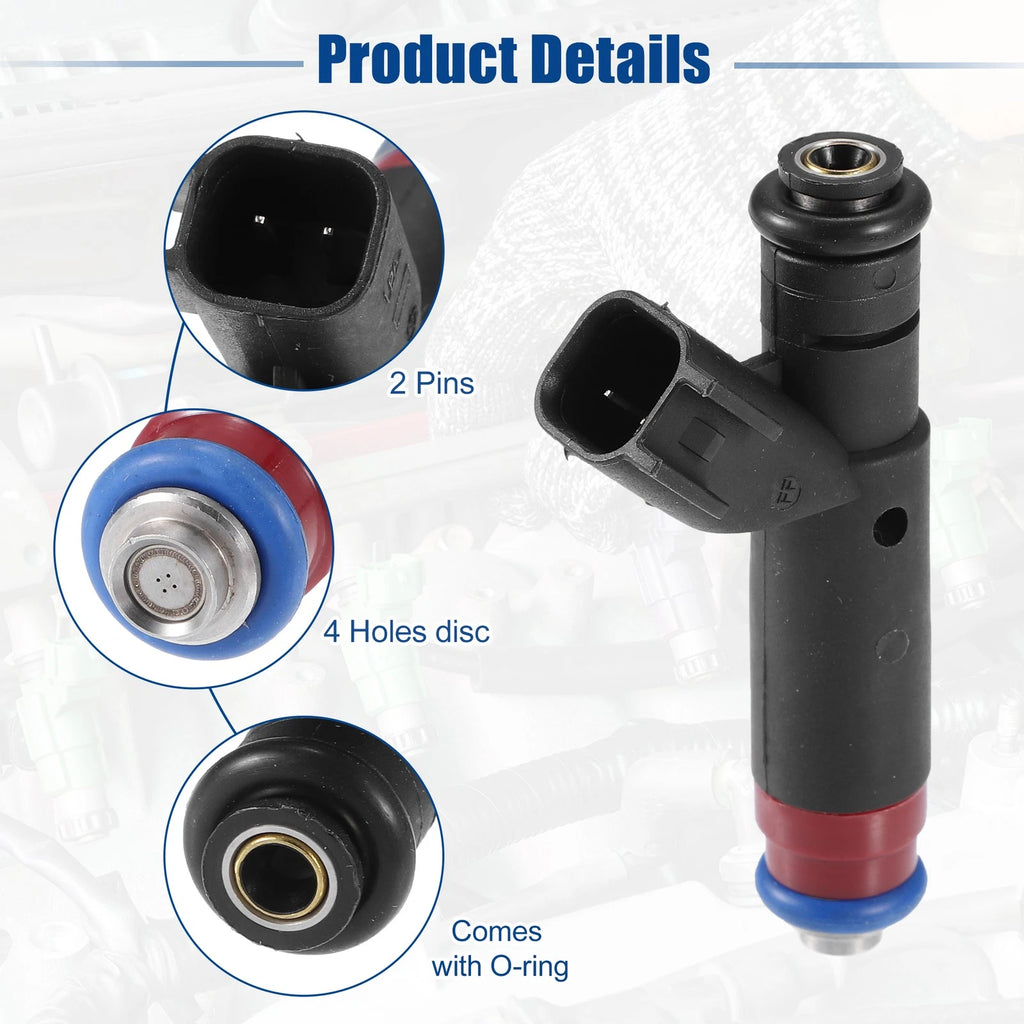 8 Pcs Fuel Injector Nozzle for Ford Explorer 4.6L V8 (2002–2004) No. 1L2Z-9F593-DA
