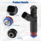 8 Pcs Fuel Injector Nozzle for Ford Explorer 4.6L V8 (2002–2004) No. 1L2Z-9F593-DA