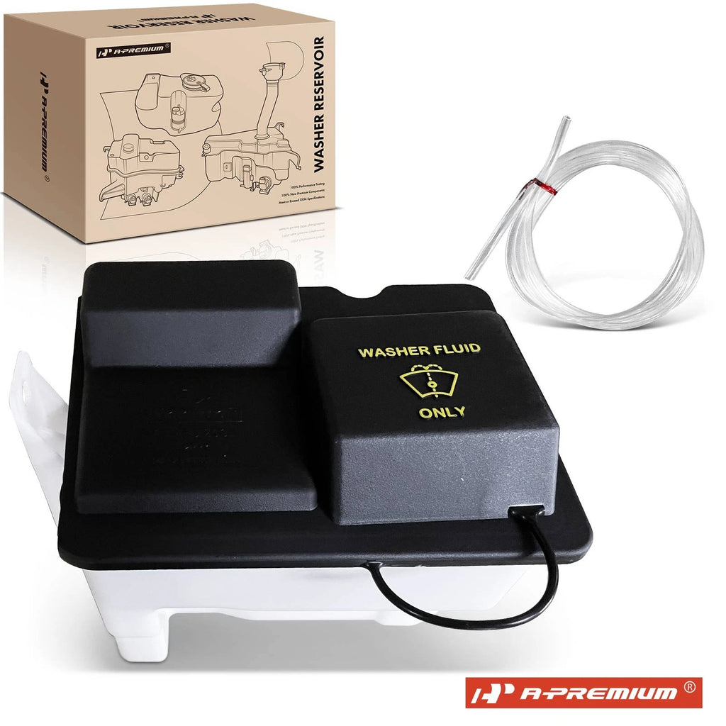Windshield Washer Reservoir with Cap & Hose for Ford Expedition (2004–2006)