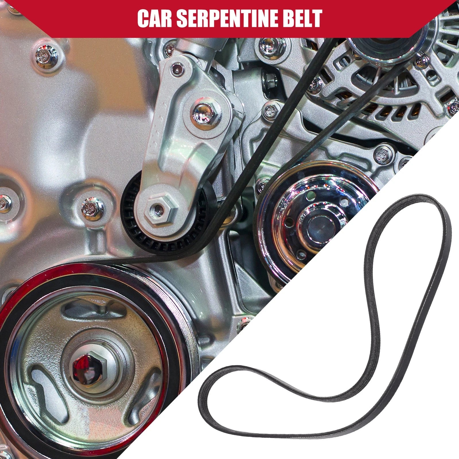 Serpentine Belt No. 9008091126/9091602471 for Toyota Paseo (1992)