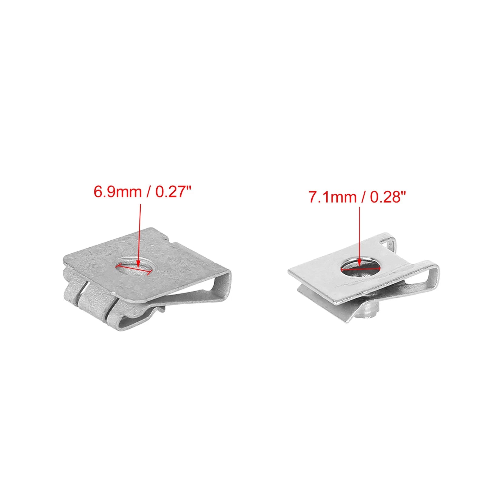 Set of 24 Engine Undertray Clips Screws for Benz 