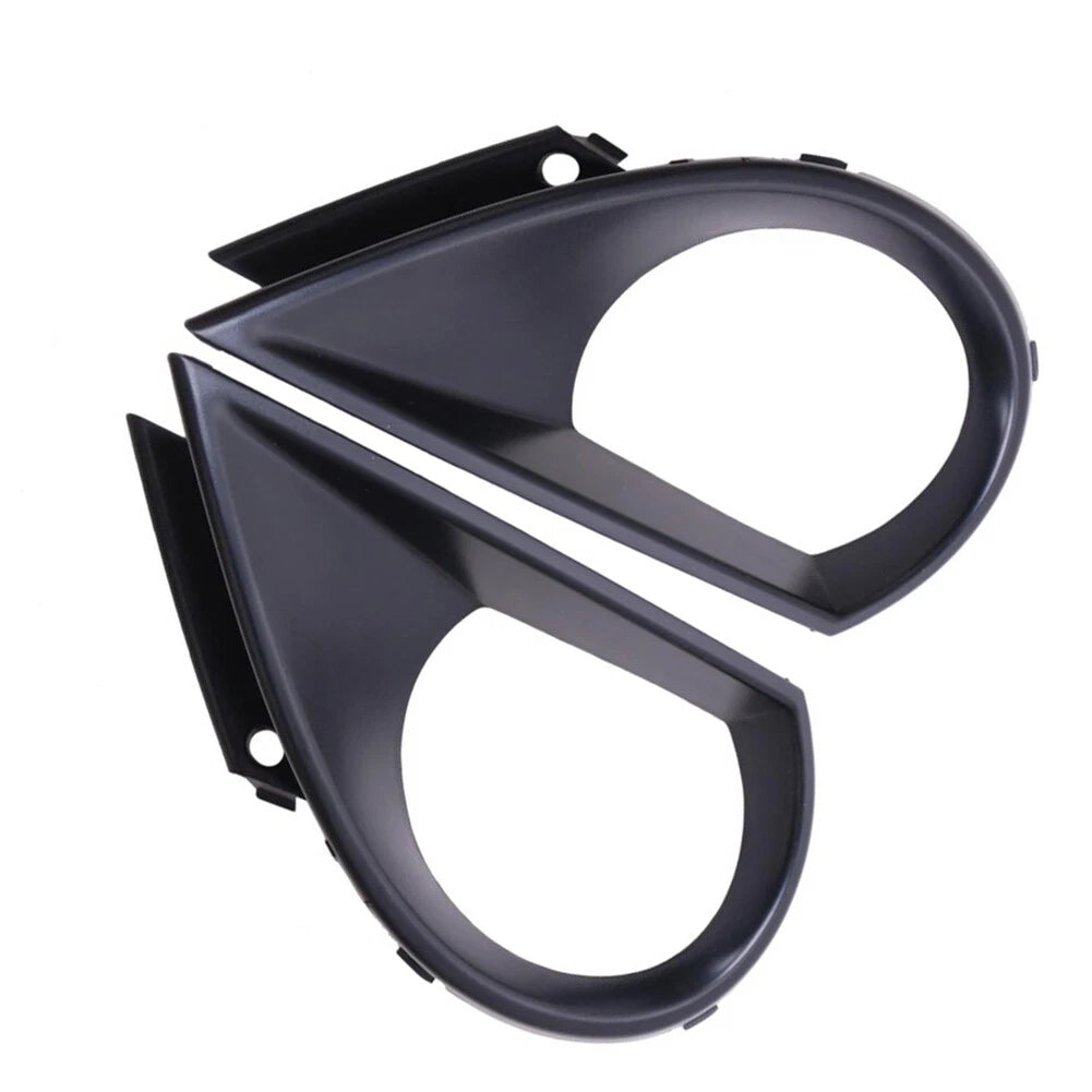 Pair Front Bumper Fog Lights Covers for Audi Q7 (2010–2015)